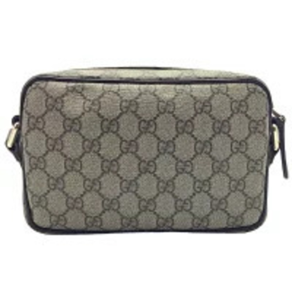 Gucci Supreme Crossbody GG Logo Beige Shoulder Bag Canvas - Picture 3 of 13